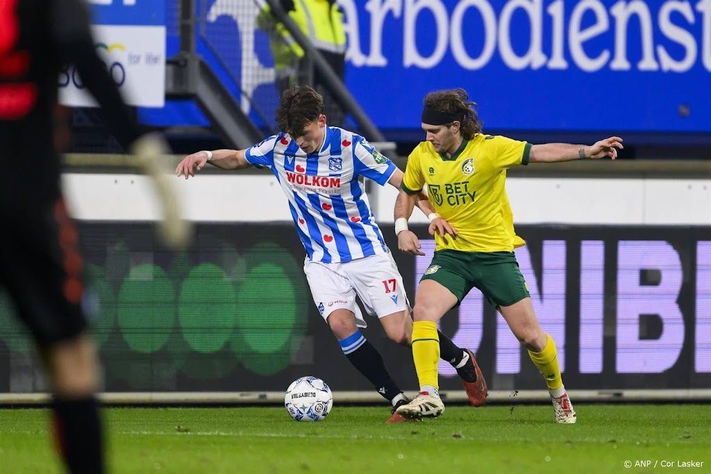 Geen winnaar in Eredivisieduel tussen Heerenveen en Fortuna