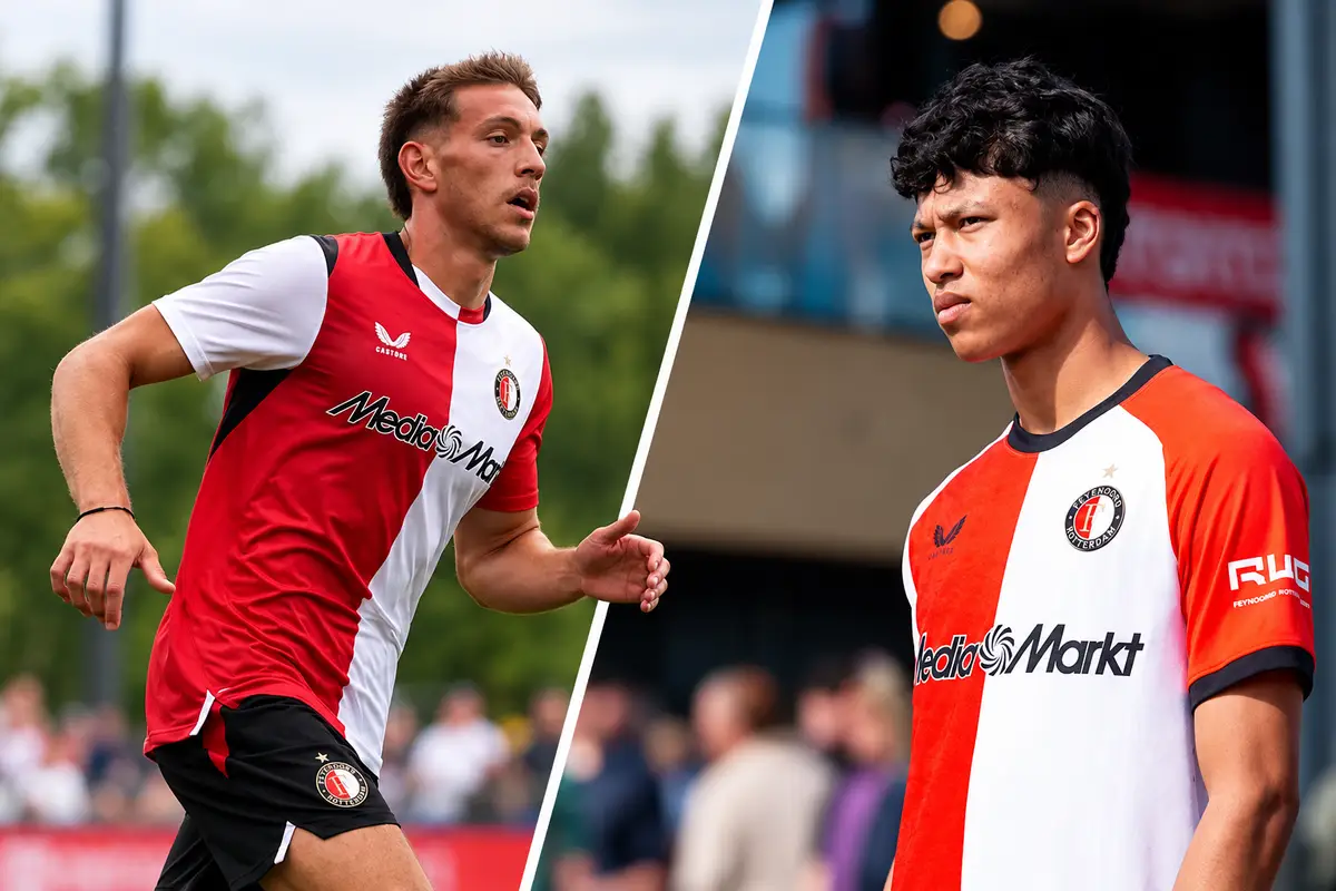 Feyenoord-duel in beeld