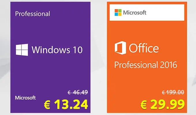 Microsoft Windows 10 Pro now Only $12.60 & More (with Coupon)