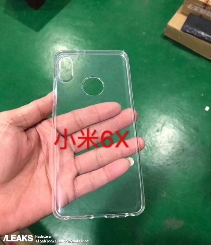 Xiaomi Mi6X transparent back cover leaked!