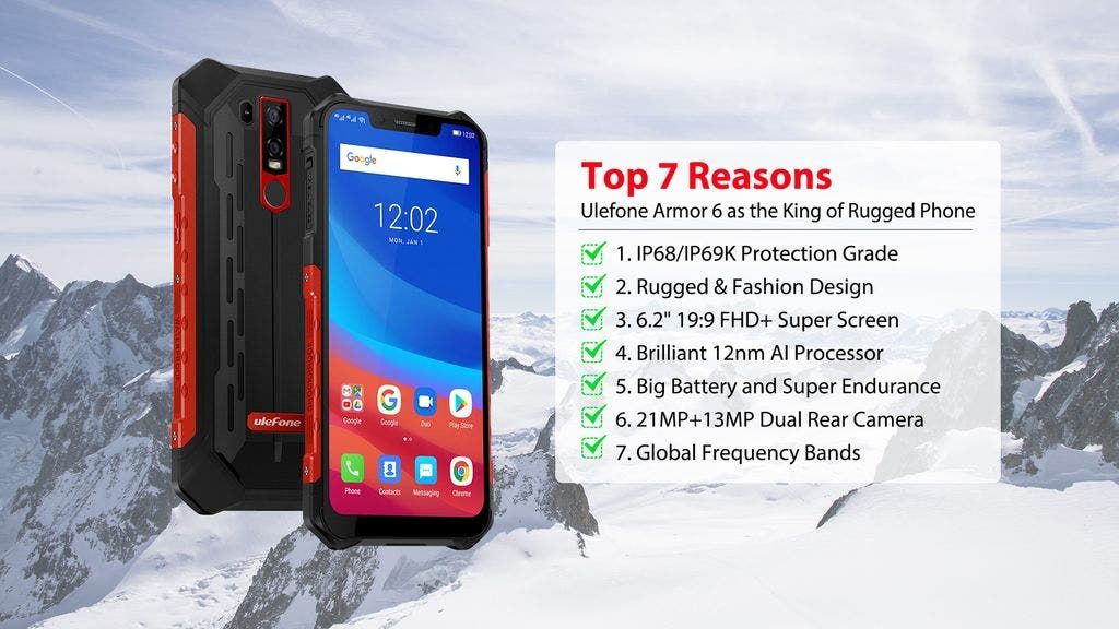 Top 7 reasons to buy the rugged Ulefone Armor 6