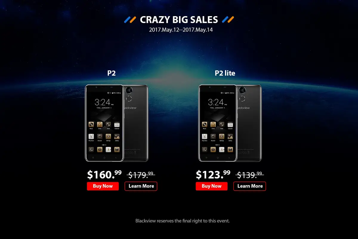Blackview Holding May Discount Event