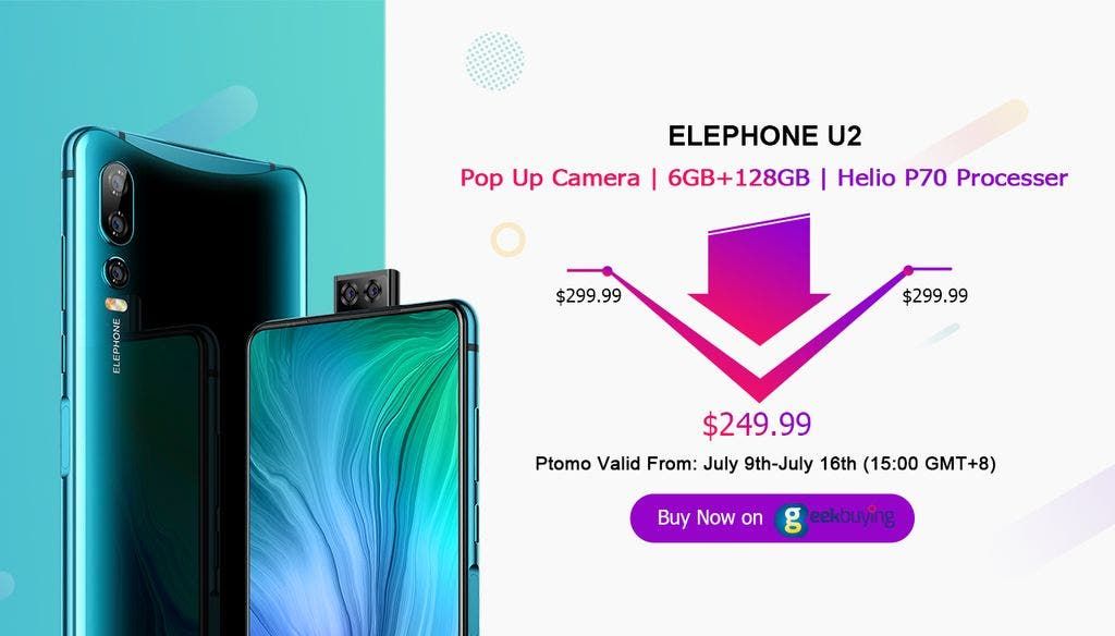 Another flash sale for ELEPHONE U2 on Geekbuying platform