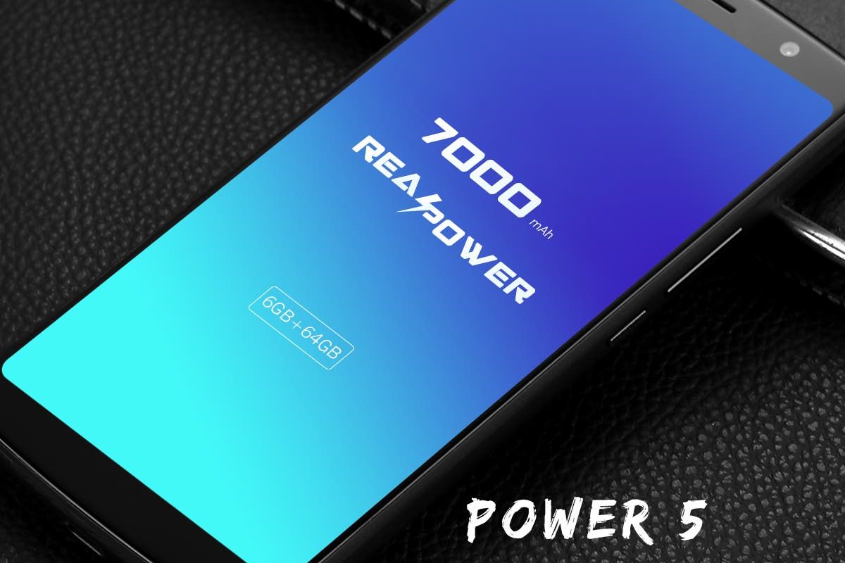 7000mAh LEAGOO Power 5 Promises 4 Days Battery Life