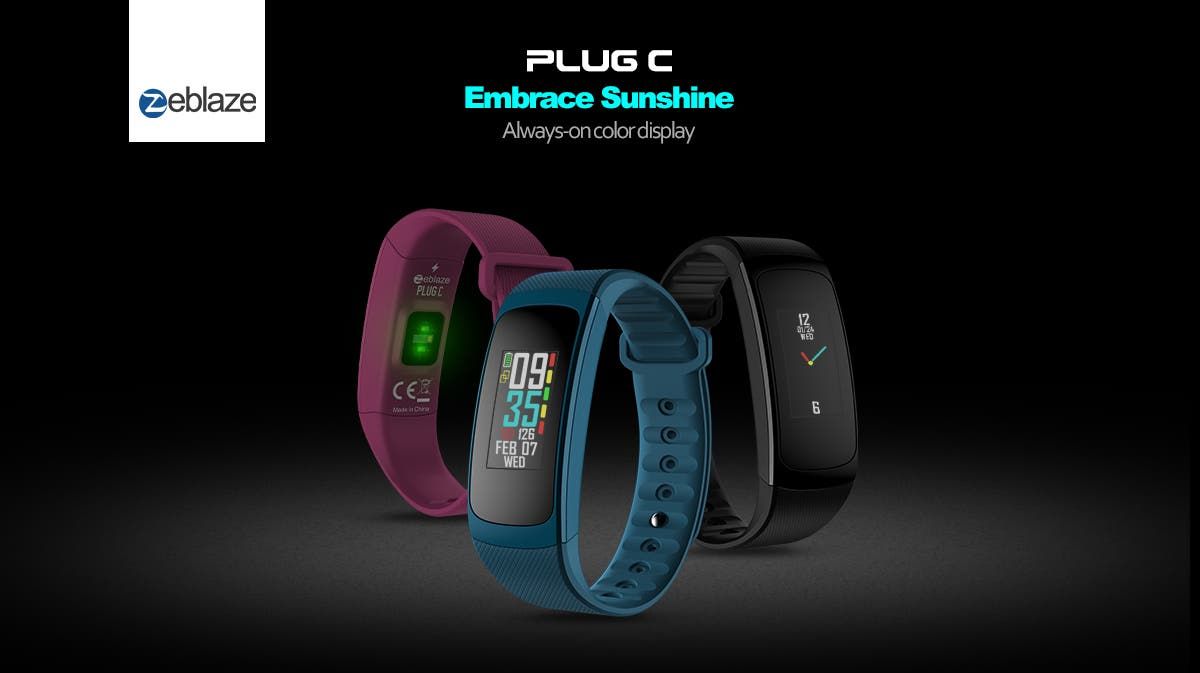 Zeblaze Plug C with Color Reflective Display Launched