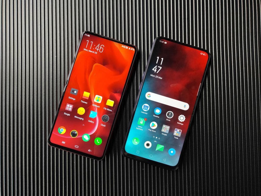 More pictures of ELEPHONE U2 together with Oppo F11 Pro