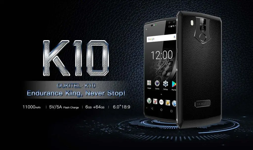 Oukitel K10 with 11.000 mAh battery gets a battery test