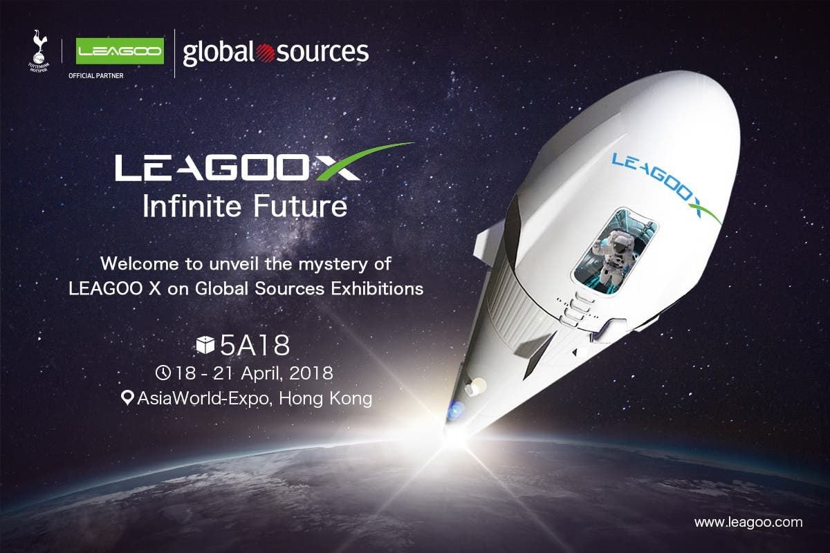 LEAGOO to Unveil the "X" at Hong Kong's Global Sources Fair