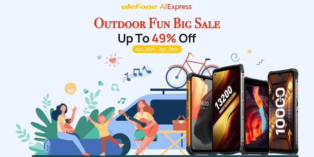 Ulefone phones drop up to 49% for AliExpress Outdoor Fun Promo