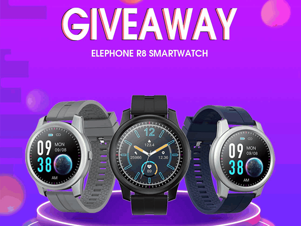 ELEPHONE R8 giveaway ending in just 4 days