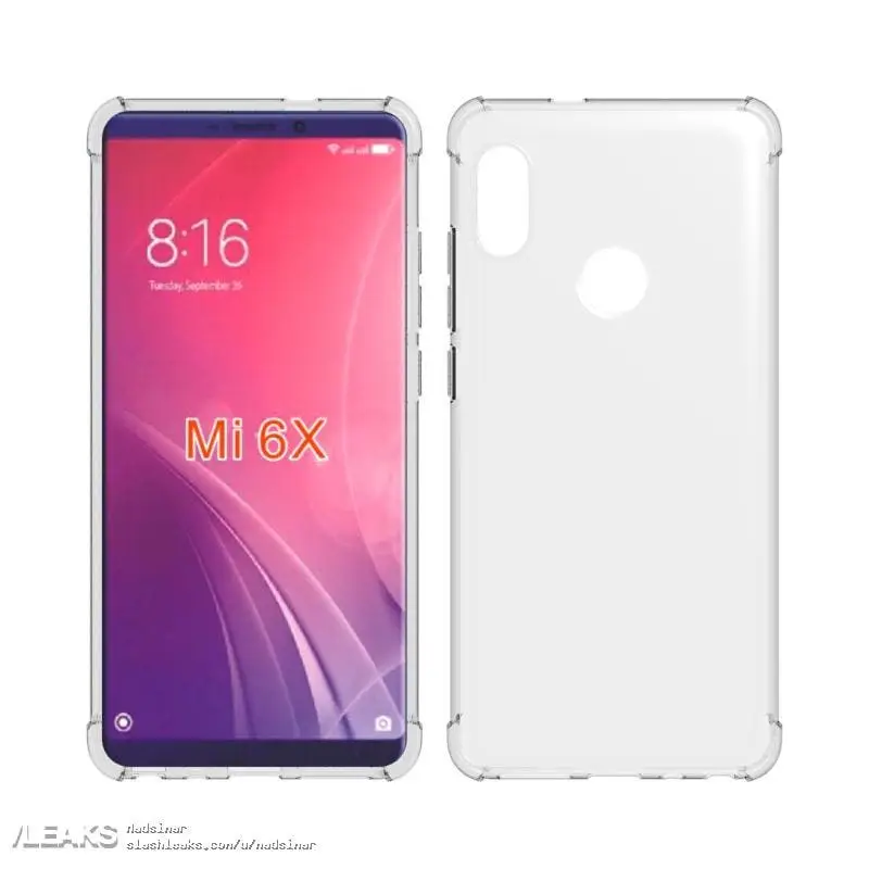 Xiaomi Mi6X Anti-Scratch case leaks in the Wild!