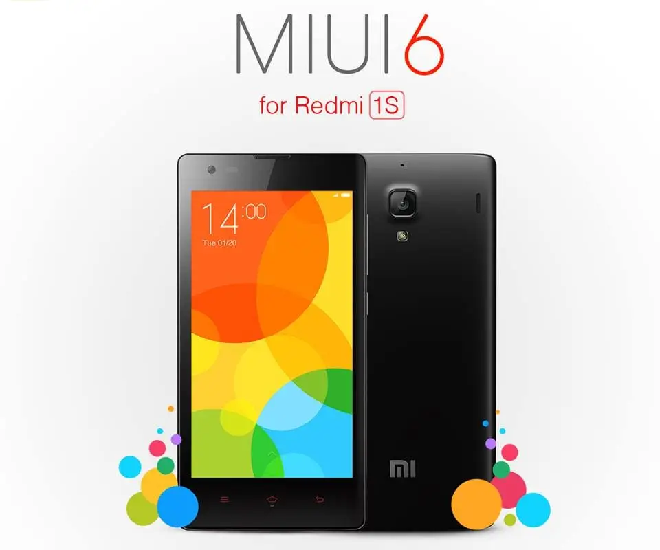 MIUI 6 for Xiaomi Redmi 1S FINALLY released!
