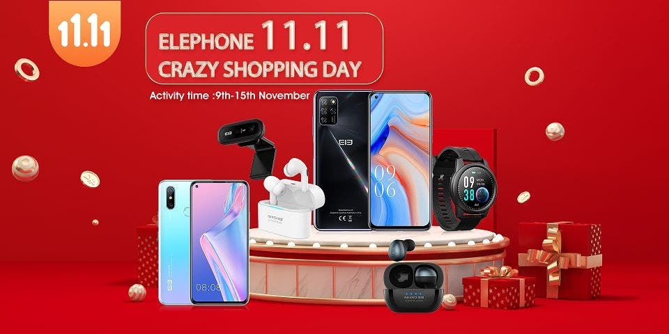 Still time to catch the 11.11 ELEPHONE crazy deals