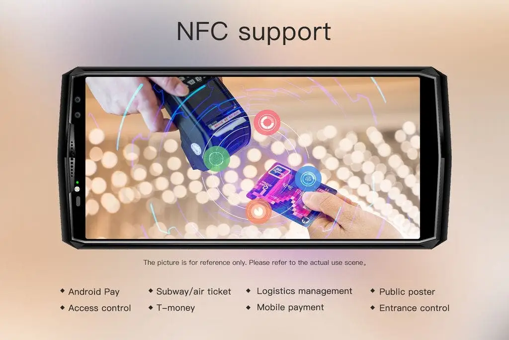 Monster battery Oukitel K10 will also have the integrated NFC chip