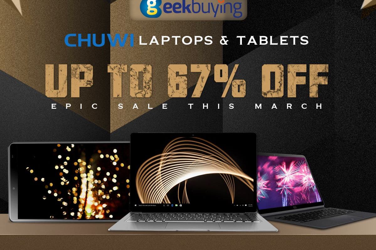 Chuwi & Geekbuying Team Up for an Epic Sale!