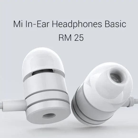 $7.5 Xiaomi 'In-Ear Headphones Basic' launched; To go on sale in Malaysia 16th September