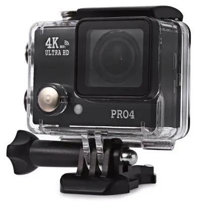 The Pro4 action camera does 4K for $65, but there's a catch