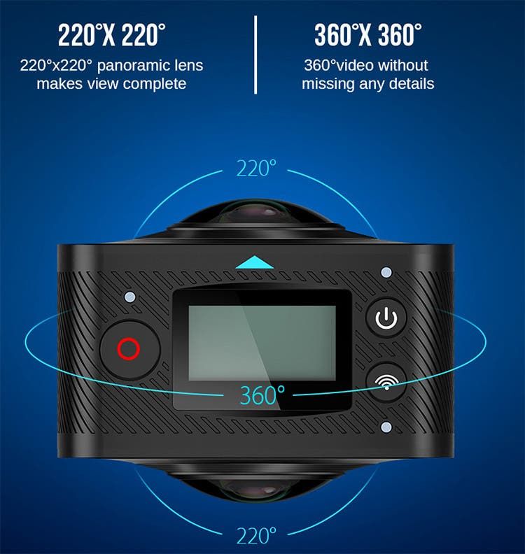 Get your 360 on with the Elecam 360 + free 32GB SD card and tripod