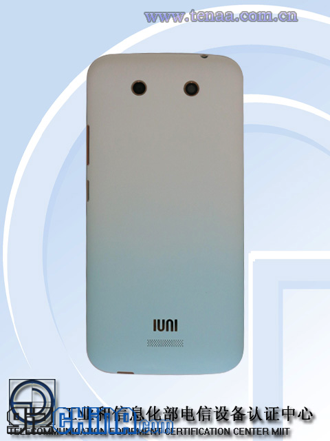 Mid range IUNI U1 sighted on TENAA with all new design