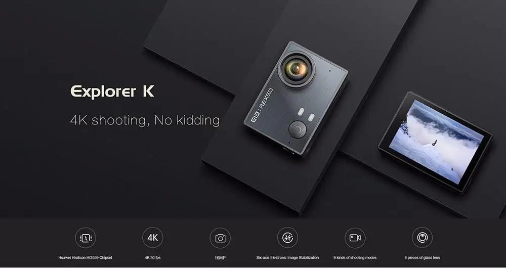 REXSO Explorer K Action Cam Coming Soon (Sample Video)