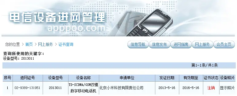 Xiaomi Red Rice network licence canceled, but already in production?