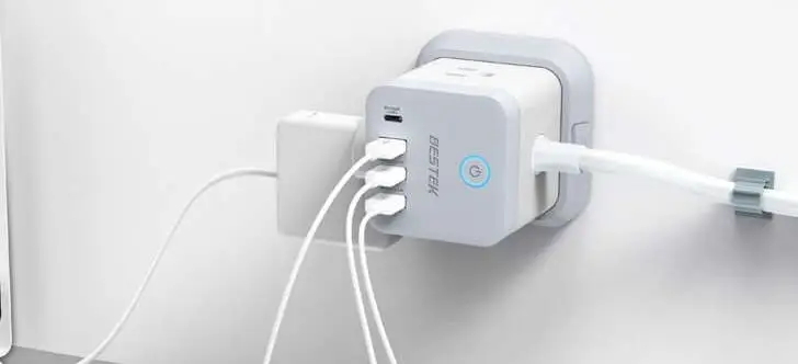 Giveaway! 10 winners wanted for Bestek's 3-Outlet Vertical Cube!