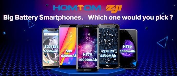 Which one of the HOMTOM big battery phones is right fit for you ?