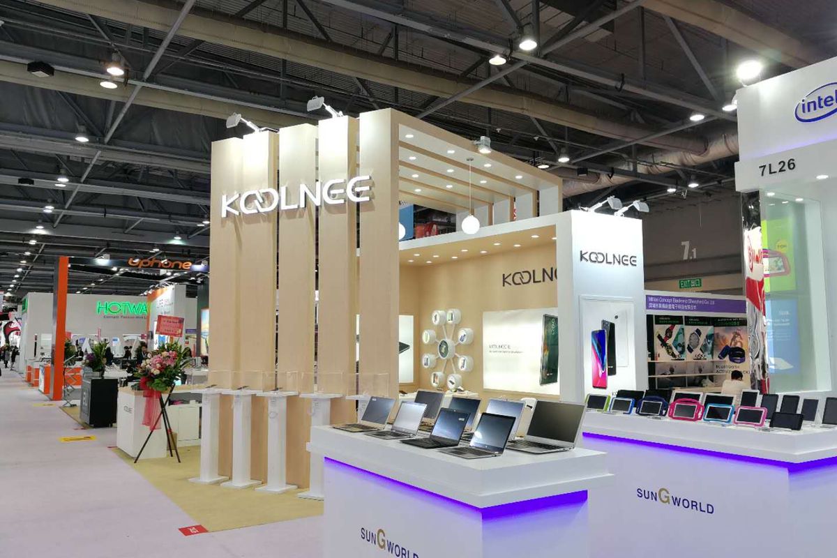 Mysterious KOOLNEE K7 Eye-Grabber Shown Off at Global Sources Mobile Electronics