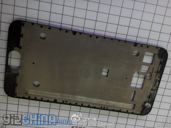 Meizu MX5 metal shell leaked again, could cost 1799 Yuan with SD slot