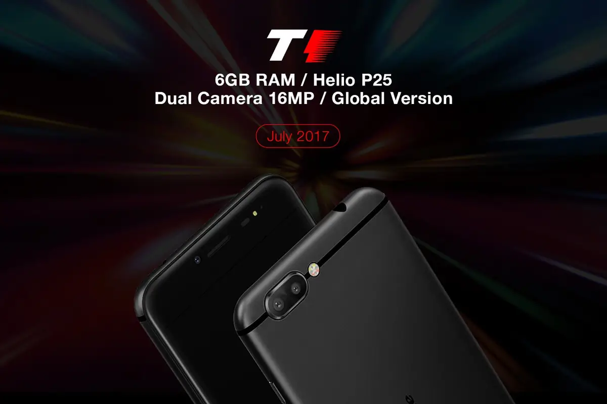 Ulefone T1 with Helio P25, 6GB RAM and Global LTE to also Feature Dual Cameras