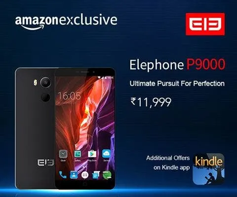 Elephone P9000 creeping into the Indian Amazon store