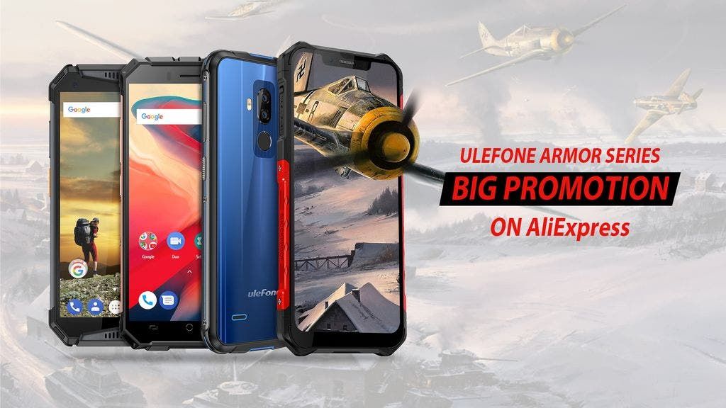 Large discounts for Ulefone Armor series on AliExpress