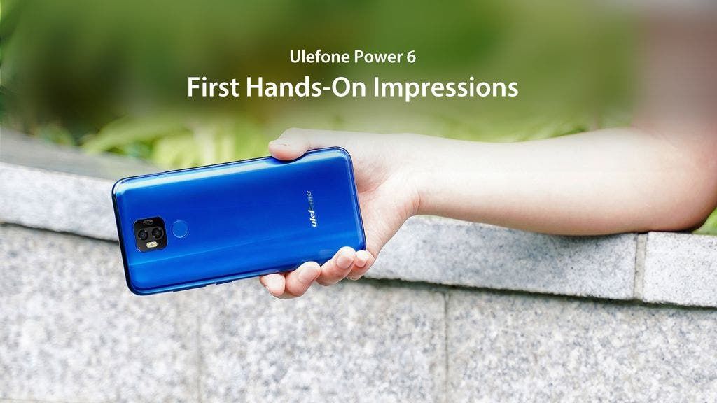 Ulefone Power 6 official hands-on video