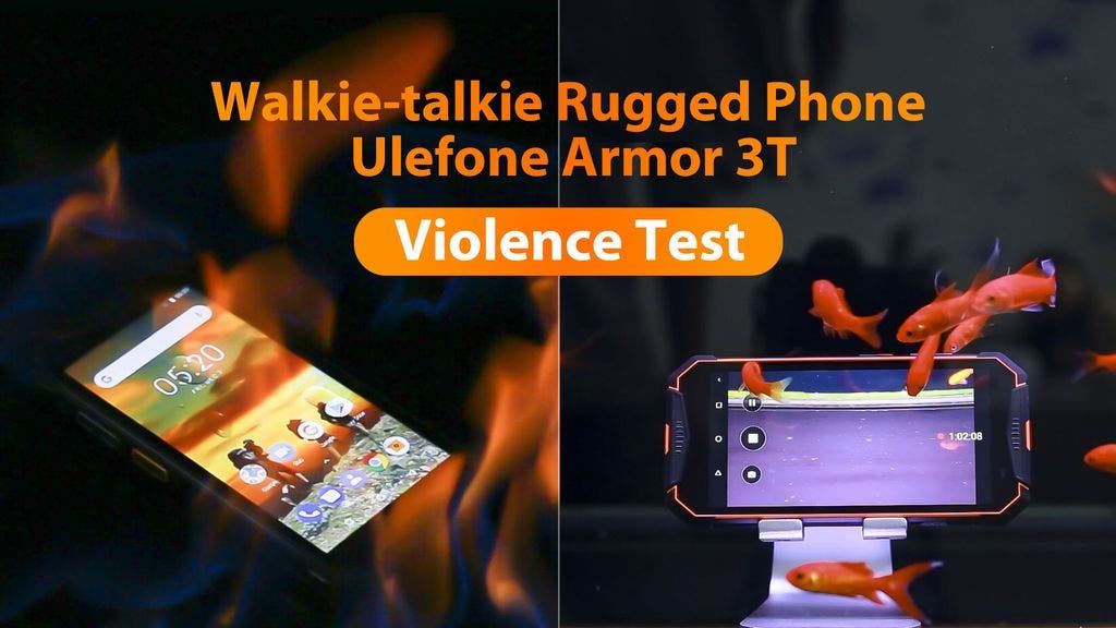 Rugged Ulefone Armor 3/3T gets yet another violent testing