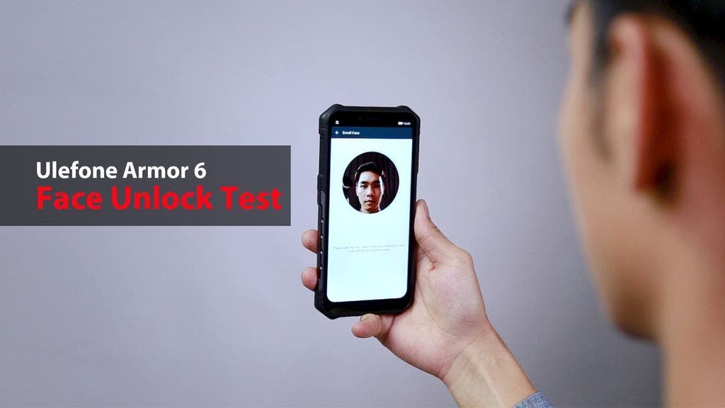 Ulefone Armor 6 Face Unlock test video