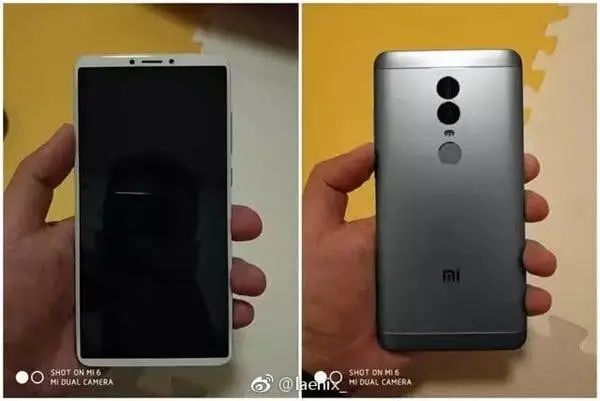Breaking: Full-Screen 18:9 Xiaomi Redmi Note Model Leaked