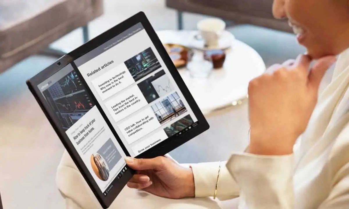 Thinkpad X1 Fold: Lenovo launches the world's first foldable laptop