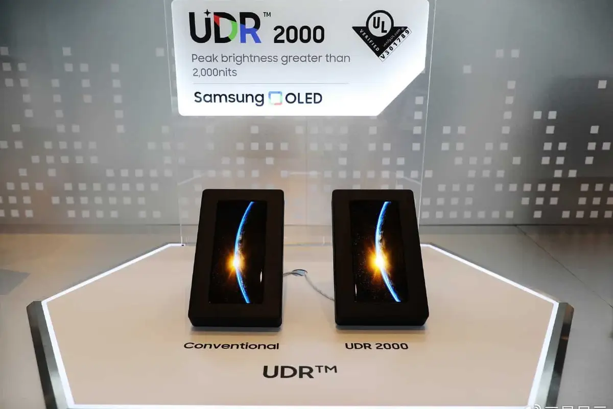 The world's first 2000 nit ultra-high brightness OLED mobile phone screen is here