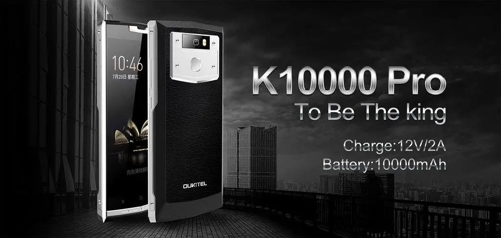 First video of the unique looking Oukitel K10000 Pro is out