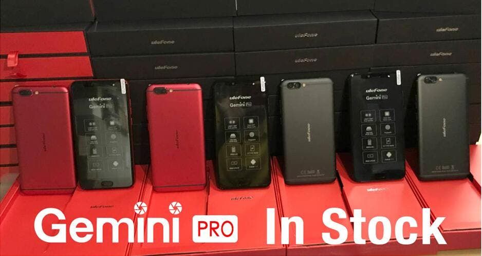 Ulefone Gemini Pro orders already shipping to the customers