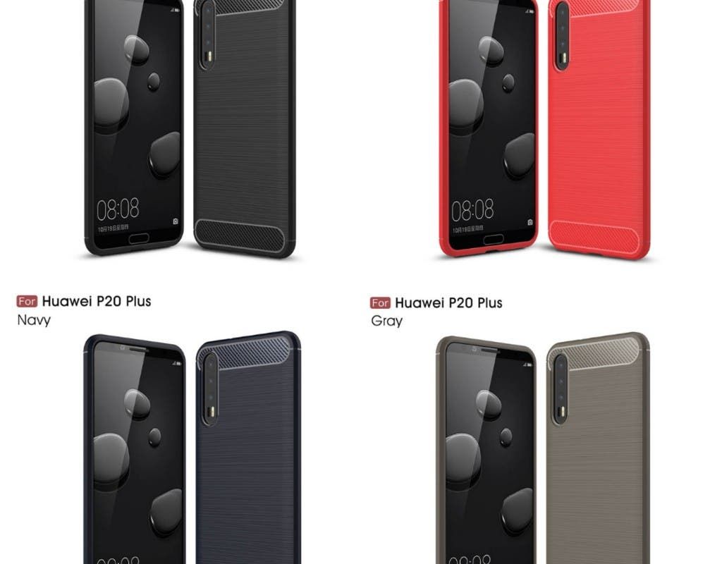 Huawei P20 Plus Case Renders Showcase A Triple Camera Design