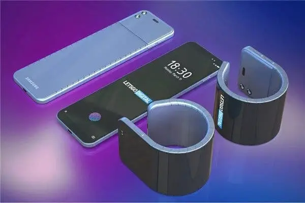 Samsung is working on a foldable phone that wraps around the wrist