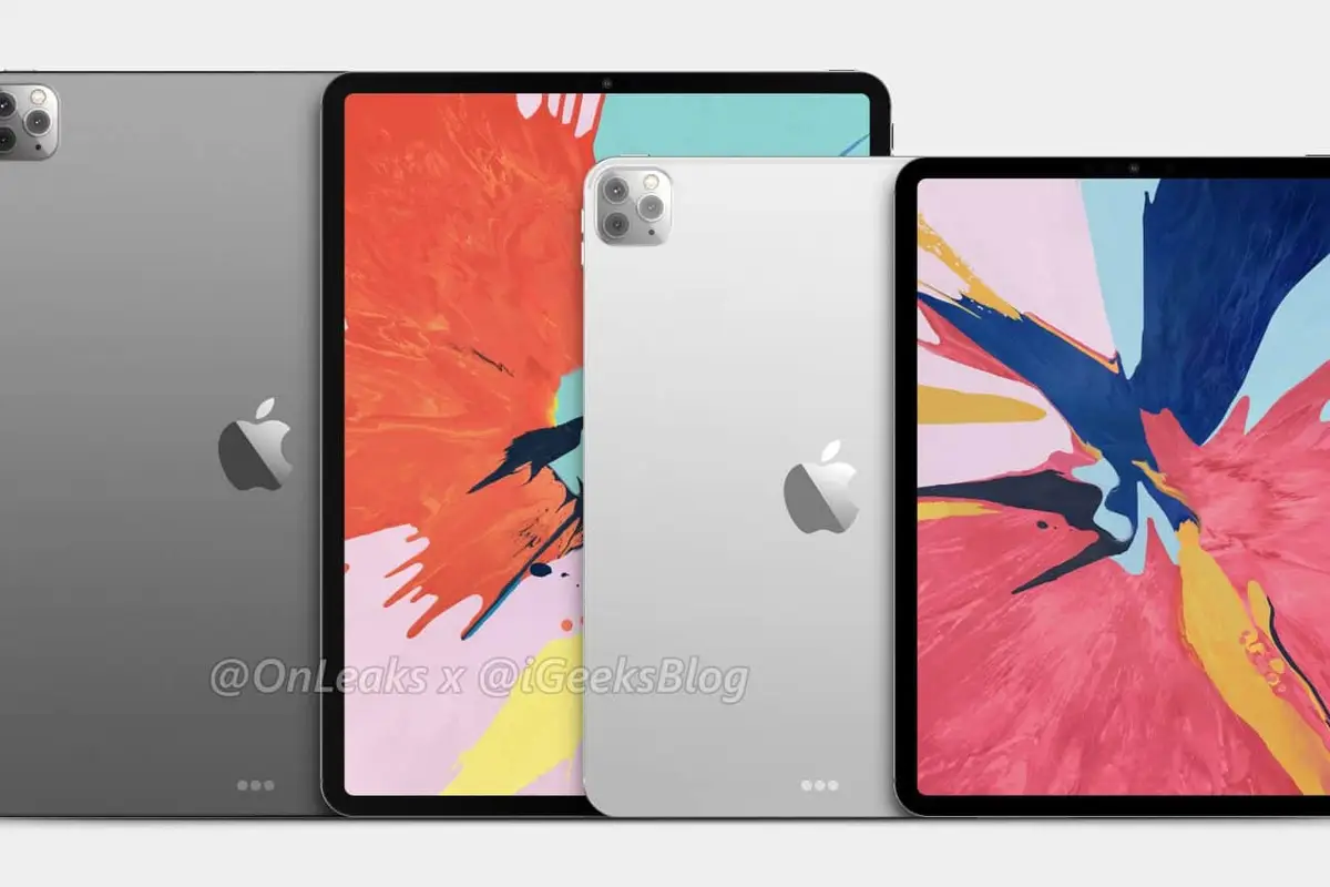 iPad Pro (2020) renders break cover, show tri-cameras