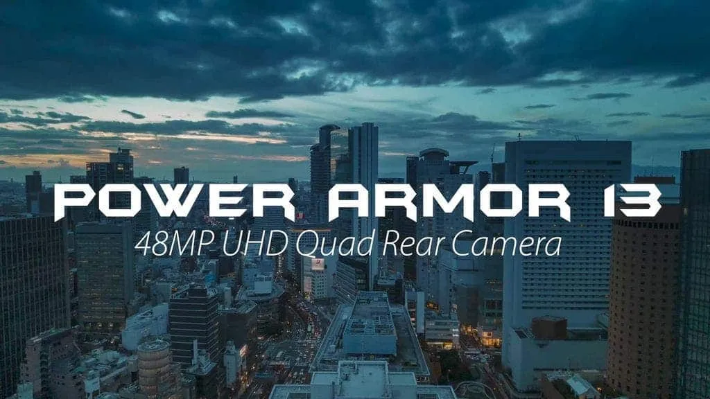 Ulefone Power Armor 13 features 48MP UHD quad rear cameras