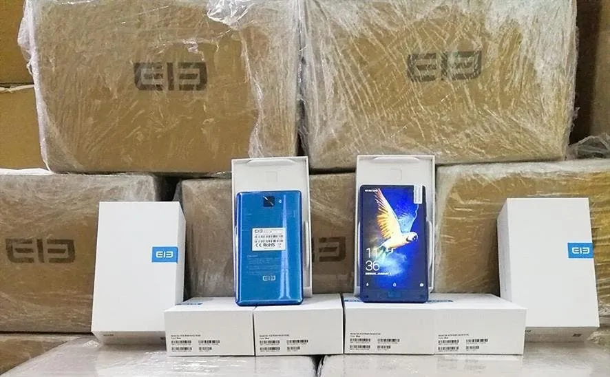 Your Elephone S8 is ready for shipping, after passing QC testing