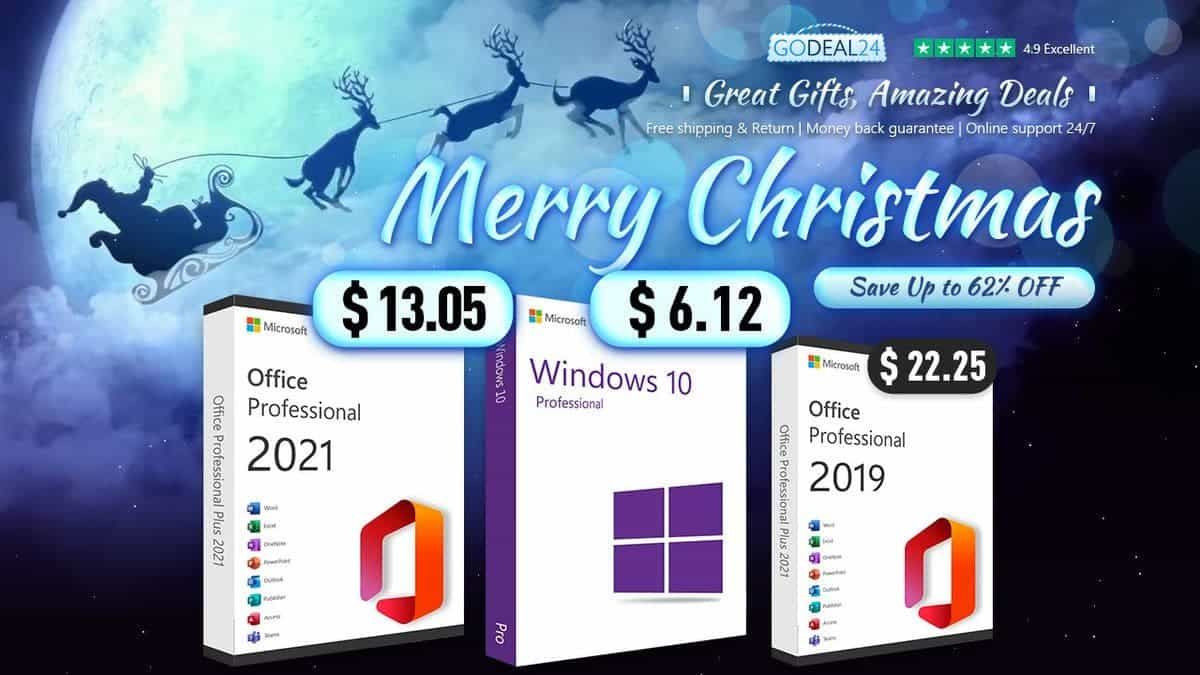 Windows 10 and Office 2021 at the Best Price, and More Discounts at Godeal24 Double 12 Deals!