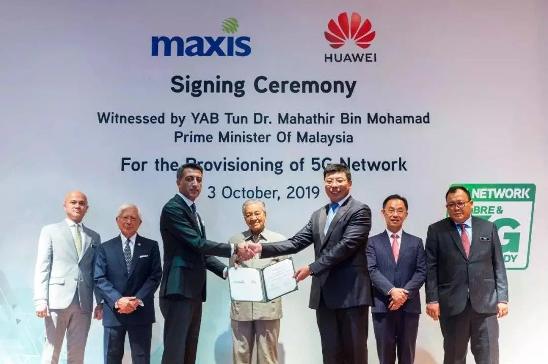 Huawei signs a major 5G contract in Malaysia