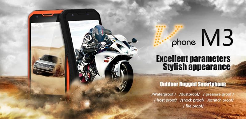 Vphone M3 - new rugged phone with IP68 certification coming