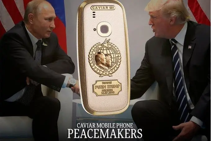Caviar launches Nokia 3310 Peacemakers edition to commemorate Trump-Putin meeting in Helsinki