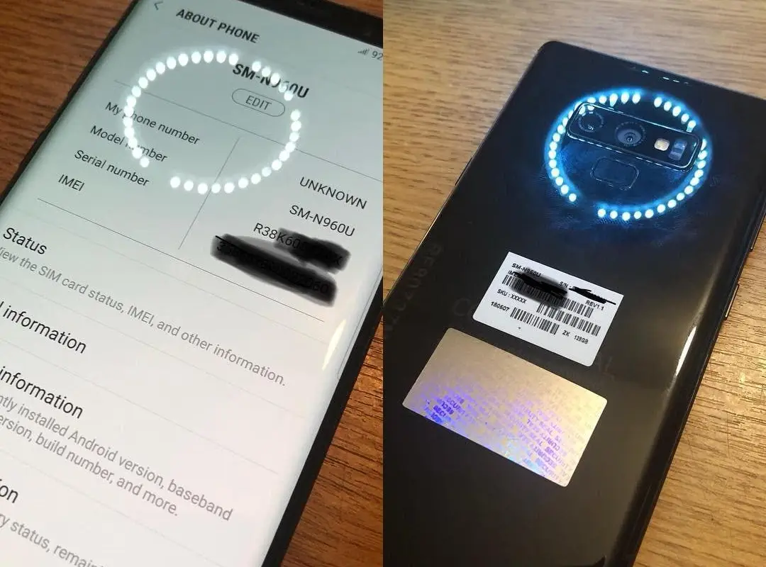 Samsung Galaxy Note 9 Leaked in Hands-On Images